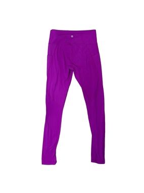 Athleta Magenta High-Waist Performance Leggings